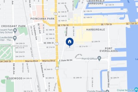 Touwnhouse à louer à Fort Lauderdale, Floride: 1 chambre, 81.57 m2 № 2078499 - photo 23