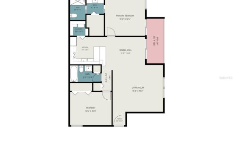 Condo in Tampa, Florida, 2 bedrooms № 2140606 - photo 9