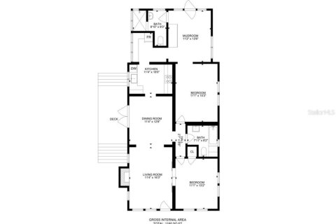 House in Lakeland, Florida 3 bedrooms, 107.77 sq.m. № 2201124 - photo 12
