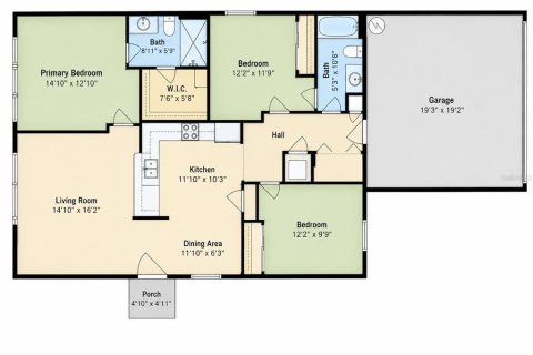 House in Brooksville, Florida 3 bedrooms, 117.06 sq.m. № 2220375 - photo 28