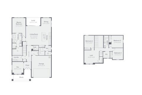 House floor plan «House», 3 bedrooms in Isle of Bayview