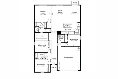 Villa ou maison à vendre à Haines City, Floride: 4 chambres, 170.94 m2 № 1837545 - photo 1