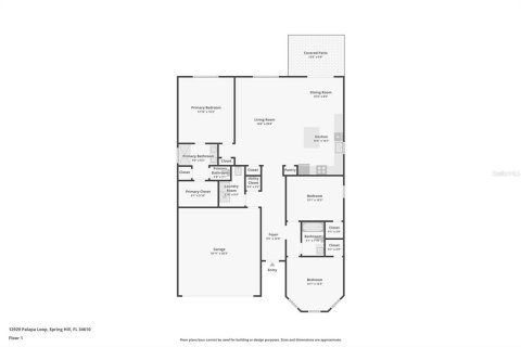 House in Spring Hill, Florida 3 bedrooms, 156.26 sq.m. № 2259547 - photo 15