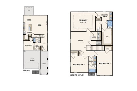 House floor plan «House», 4 bedrooms in Concourse Crossing