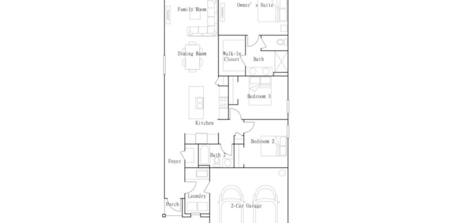 House in Horse Creek in Davenport, Florida 3 rooms, 136 sq.m. № 328497