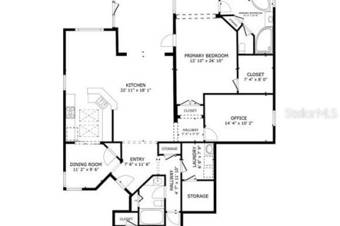 Villa ou maison à vendre à Kissimmee, Floride: 2 chambres, 171.68 m2 № 1515618 - photo 6