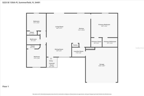 Villa ou maison à vendre à Summerfield, Floride: 3 chambres, 131.55 m2 № 2096973 - photo 25