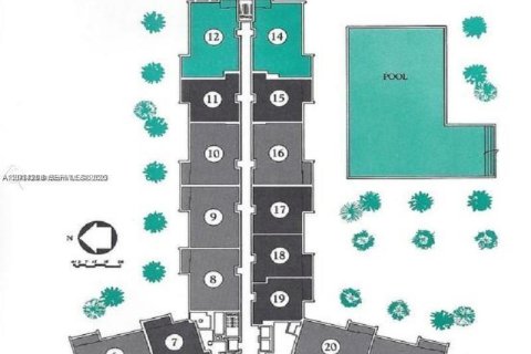 Condominio en venta en Hollywood, Florida, 2 dormitorios, 102.19 m2 № 2076285 - foto 19