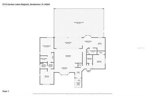 Casa en venta en Bradenton, Florida, 3 dormitorios, 192.87 m2 № 2430775 - foto 6