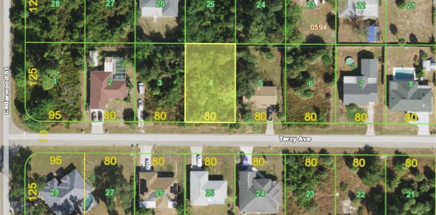 Land in Port Charlotte, Florida № 2376711