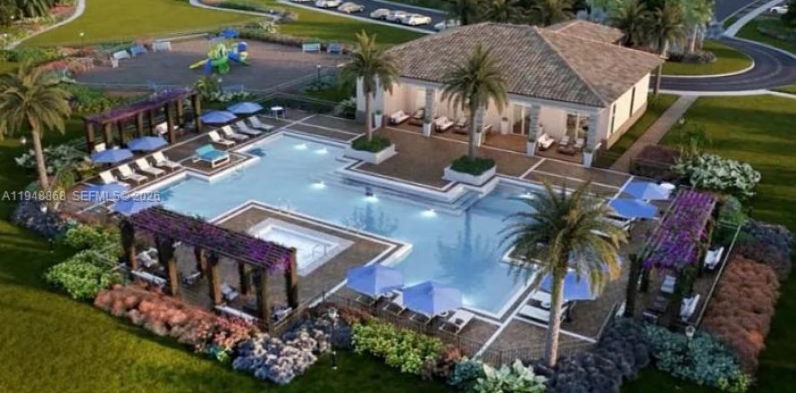 Adosado en Miami, Florida 3 dormitorios, 133.5 m2 № 2004690