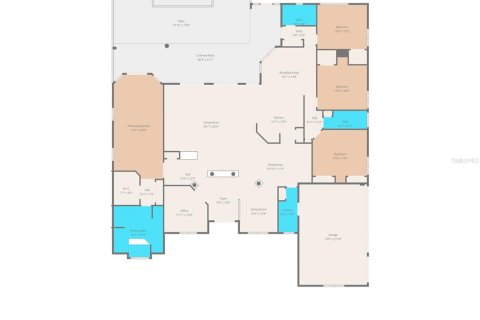 House in Inverness, Florida 4 bedrooms, 324.51 sq.m. № 2388133 - photo 11