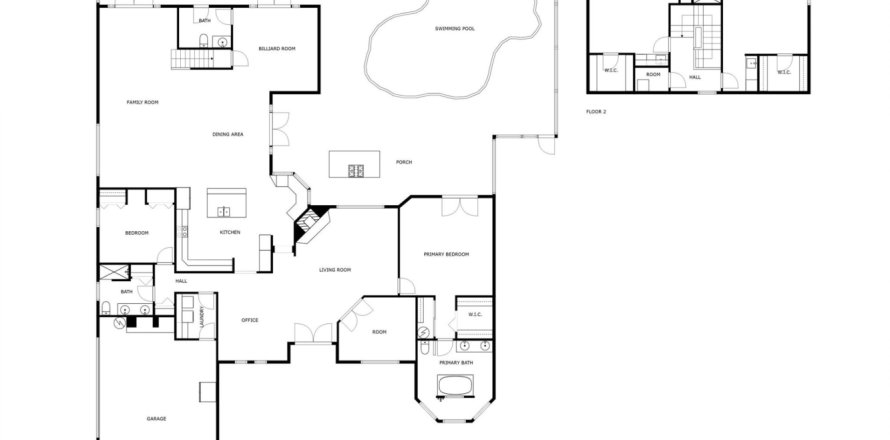 House in West Palm Beach, Florida 5 bedrooms, 398.36 sq.m. № 987480