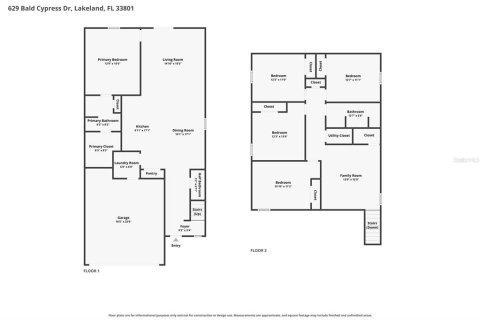 House in Lakeland, Florida 5 bedrooms, 216.09 sq.m. № 2259457 - photo 26