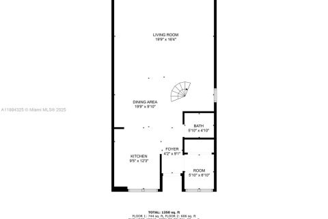 Townhouse in North Miami Beach, Florida 3 bedrooms, 147.71 sq.m. № 1931017 - photo 5