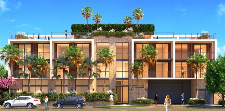 Кондоминиум с 2 спальнями в Майами, Флорида № 1954684