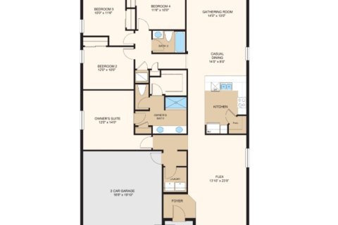 Villa ou maison à Tierra del Sol à Davenport, Floride 4 pièces, 183 m2 № 309775