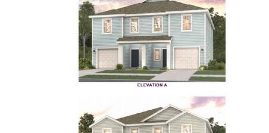 Duplex à Jacksonville, Floride 3 chambres, 144.93 m2 № 889631