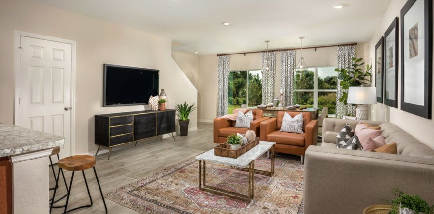 Touwnhouse à LANDINGS AT RIVERBEND TOWNHOMES à Sanford, Floride 3 chambres, 136 m2 № 102865