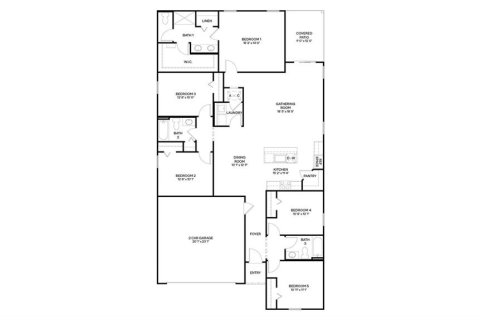 Villa ou maison à vendre à Palm Coast, Floride: 5 chambres, 188.59 m2 № 2287642 - photo 2