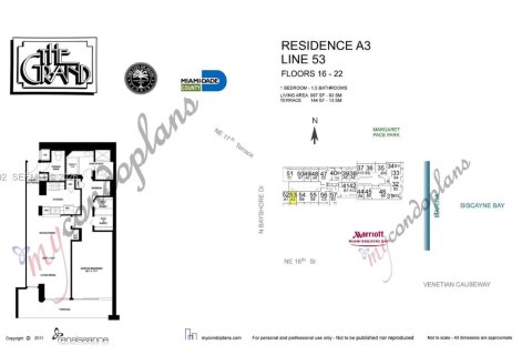 Copropriété à louer à Miami, Floride: 1 chambre, 92.62 m2 № 2058053 - photo 12