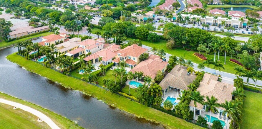 House in Wellington, Florida 6 bedrooms, 404.12 sq.m. № 1074649