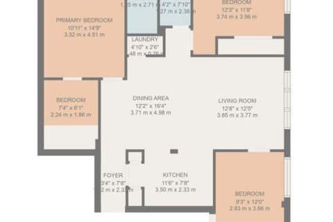 Copropriété à louer à Deerfield Beach, Floride: 3 chambres, 101.26 m2 № 1181927 - photo 1