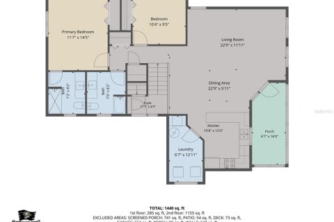 House in Weeki Wachee, Florida 3 bedrooms, 226.68 sq.m. № 2099931 - photo 10