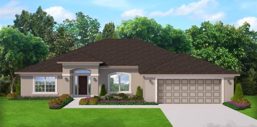 House in Auburndale, Florida 4 bedrooms, 210.42 sq.m. № 2215212