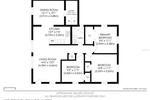 House in Orlando, Florida 3 bedrooms, 93.55 sq.m. № 2096354 - photo 25