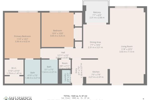 Condominio en venta en Fort Lauderdale, Florida, 2 dormitorios, 94.76 m2 № 2153666 - foto 22
