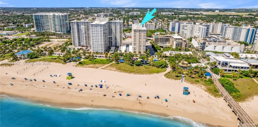 Condo à Pompano Beach, Floride, 1 chambre № 2418066