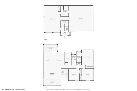 House in Palmetto, Florida 4 bedrooms, 227.61 sq.m. № 1685378 - photo 7