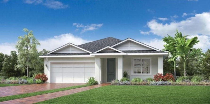 House in Apopka, Florida 4 bedrooms, 215.25 sq.m. № 2431715