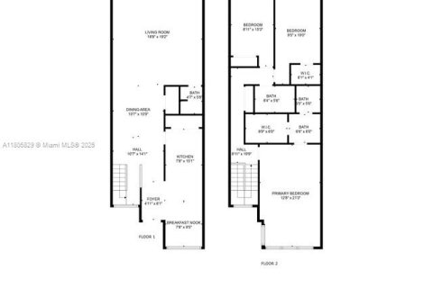 Adosado en venta en Miami, Florida, 3 dormitorios, 156.08 m2 № 1742502 - foto 30