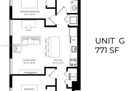 Copropriété à louer à Miami, Floride: 2 chambres, 71.63 m2 № 1839597 - photo 14