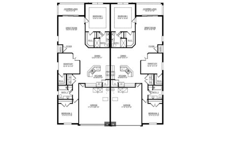 Планировка виллы или дома «House» 3 спальни в ЖК Star Farms at Lakewood Ranch - Freedom