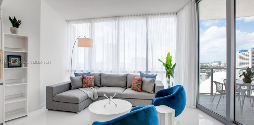 Condo in Miami, Florida, 1 bedroom  № 1889605