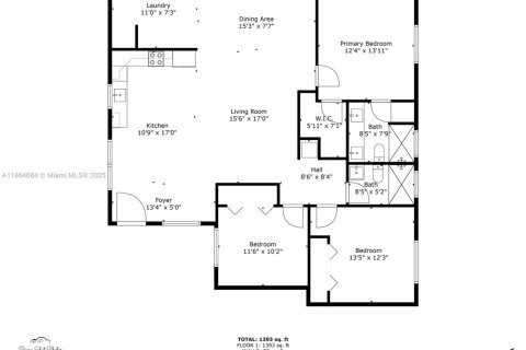 Casa en alquiler en Miami, Florida, 3 dormitorios, 129.41 m2 № 1892724 - foto 29