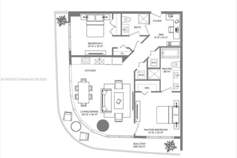 Condominio en venta en Miami, Florida, 2 dormitorios, 97.83 m2 № 1949089 - foto 2