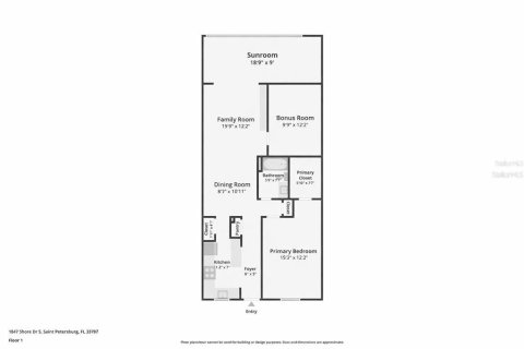 Condo in South Pasadena, Florida, 2 bedrooms № 2219051 - photo 6