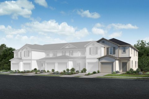 Touwnhouse à vendre à Jacksonville, Floride: 3 chambres, 148 m2 № 505457 - photo 1