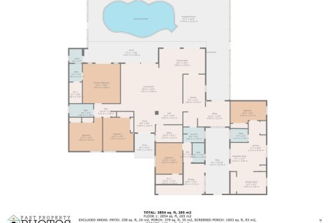 House in Plantation, Florida 4 bedrooms, 258.45 sq.m. № 1162045 - photo 1