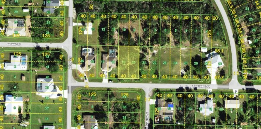 Terrain à Punta Gorda, Floride № 2235270