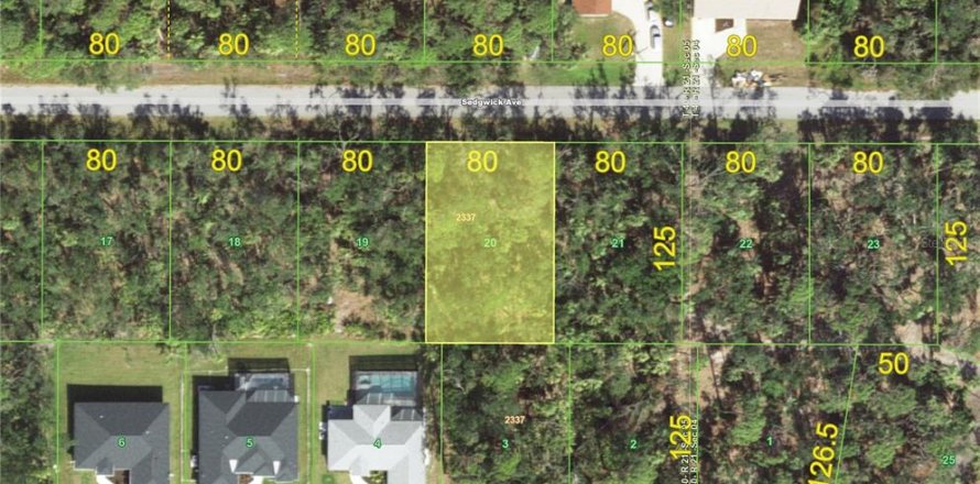 Land in Port Charlotte, Florida № 2159464