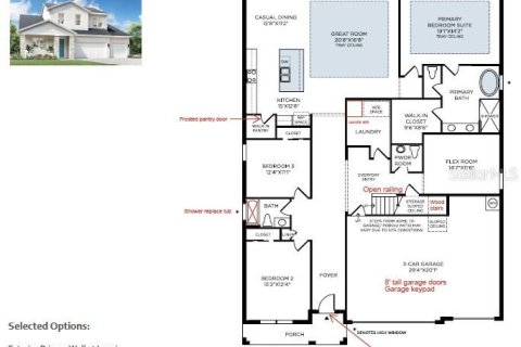 Villa ou maison à vendre à Apopka, Floride: 4 chambres, 312.99 m2 № 2401077 - photo 2
