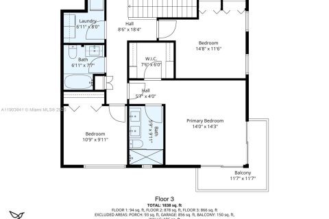 Купить таунхаус в Форт-Лодердейл, Флорида 3 спальни, 183.57м2, № 1955042 - фото 27