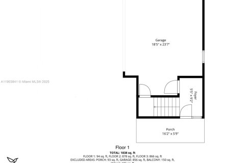 Купить таунхаус в Форт-Лодердейл, Флорида 3 спальни, 183.57м2, № 1955042 - фото 25