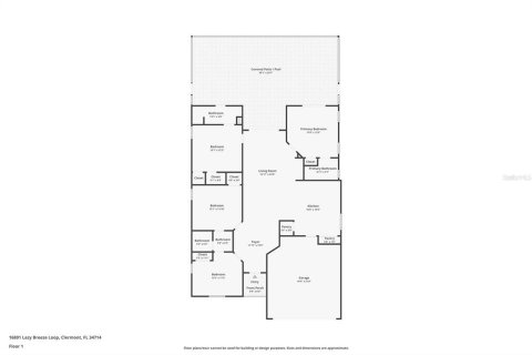 Villa ou maison à vendre à Clermont, Floride: 4 chambres, 151.62 m2 № 2091642 - photo 6