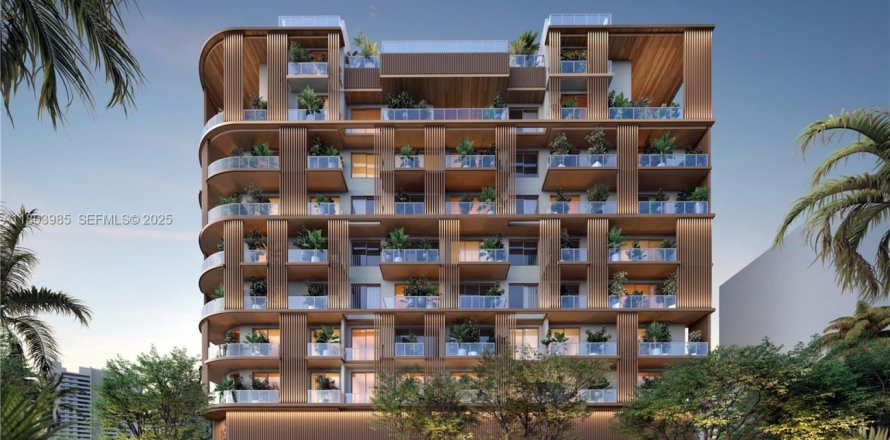 Кондоминиум с 2 спальнями в Майами, Флорида № 2034937